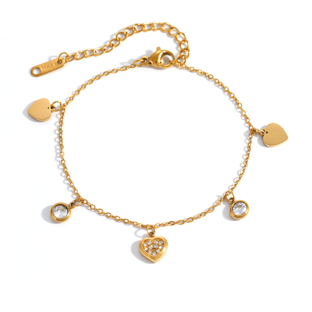 Radiant Heart Bracelet
