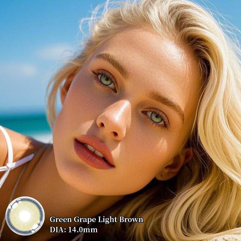 GREEN GRAPE LIGHT BROWN