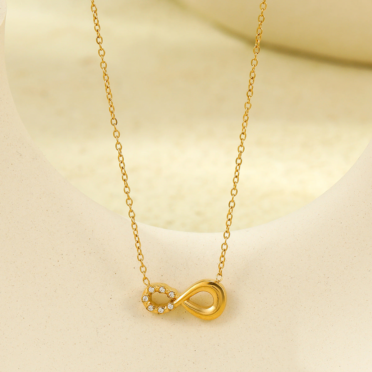 Amara Luxe Infinity Necklace