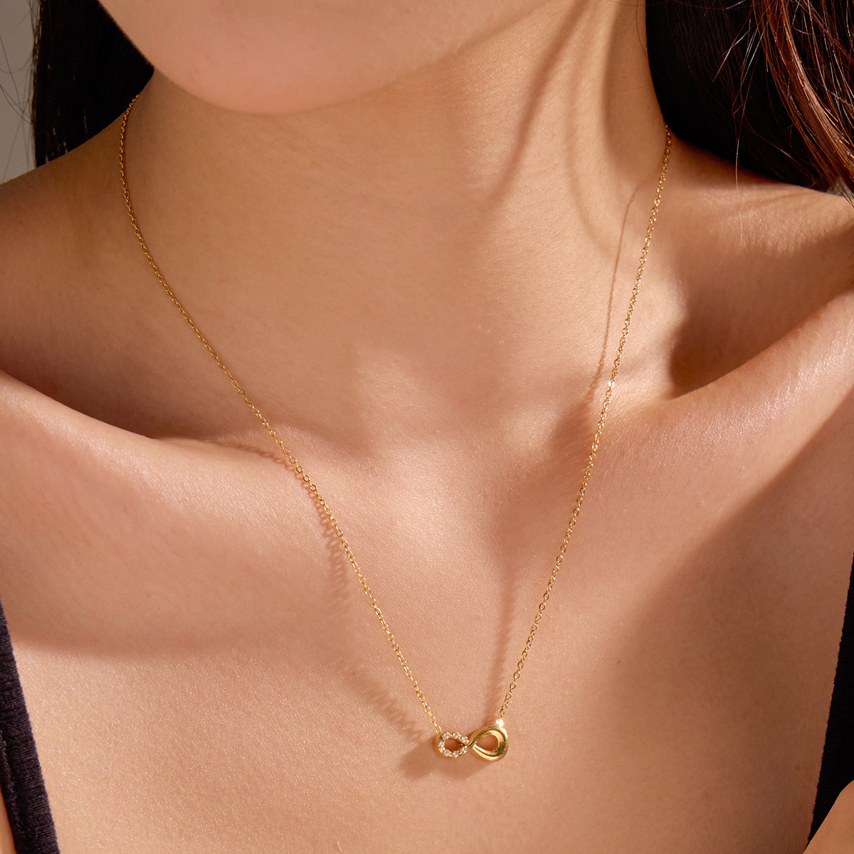 Amara Luxe Infinity Necklace