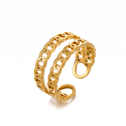 Sienna Chain Ring