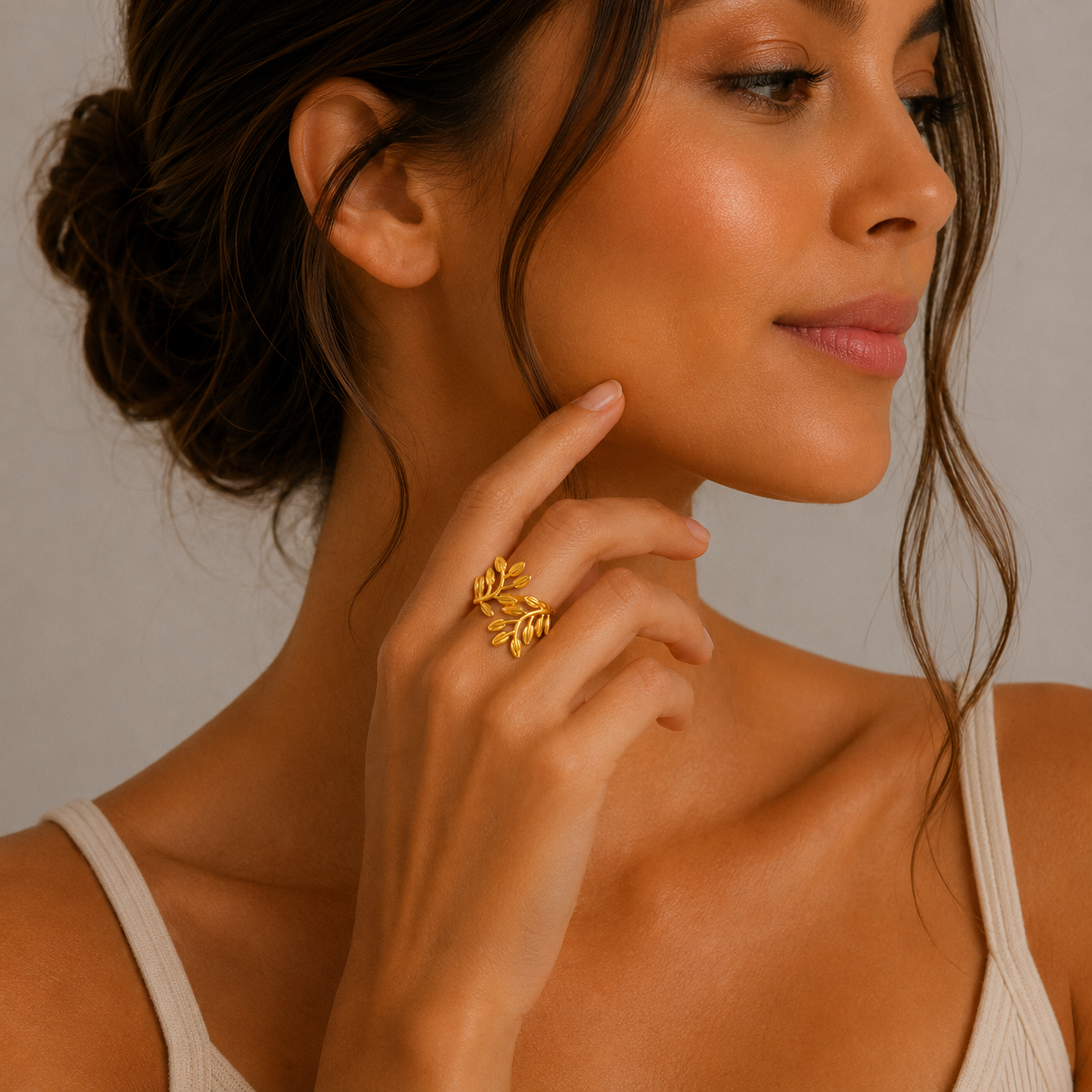 Eternal Leaf Ring