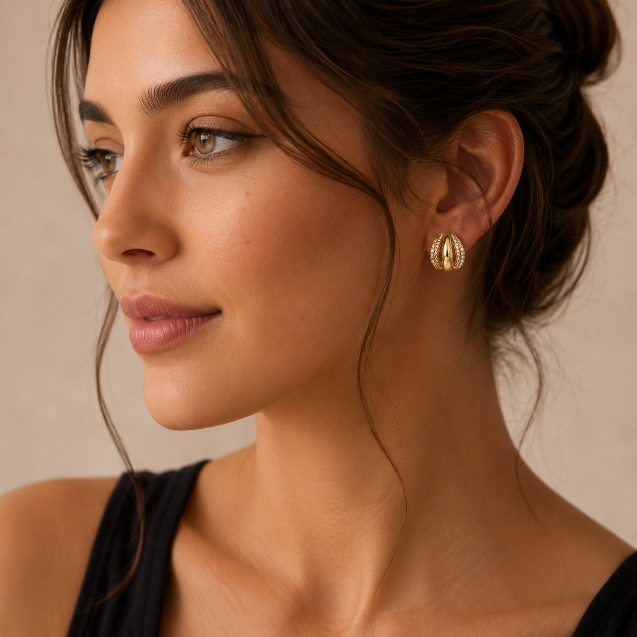 Luxe Helix Hoops