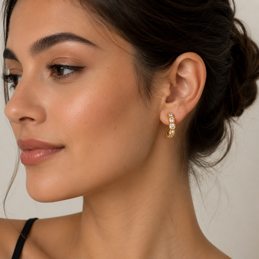 IVENA HOOP EARRING