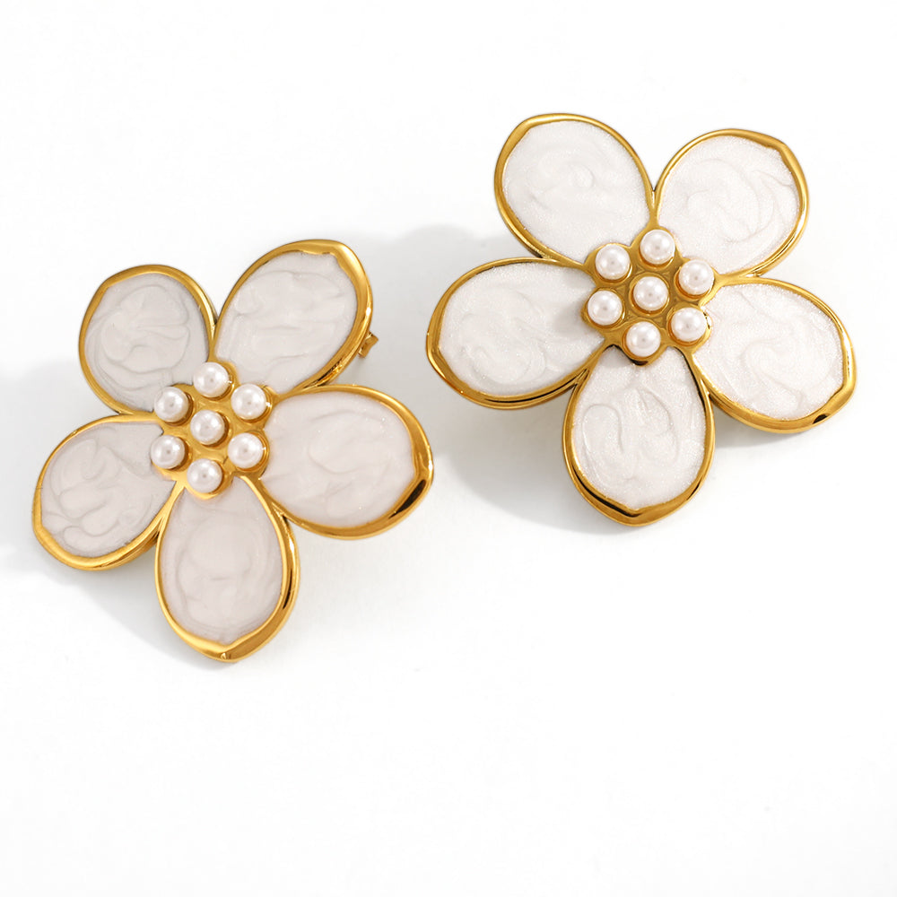 Moonflower Earrings