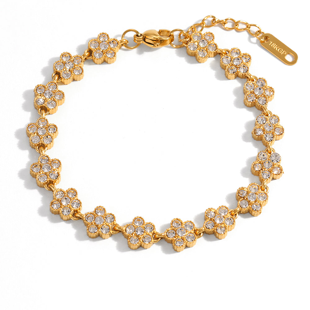 Golden Petals Bracelet
