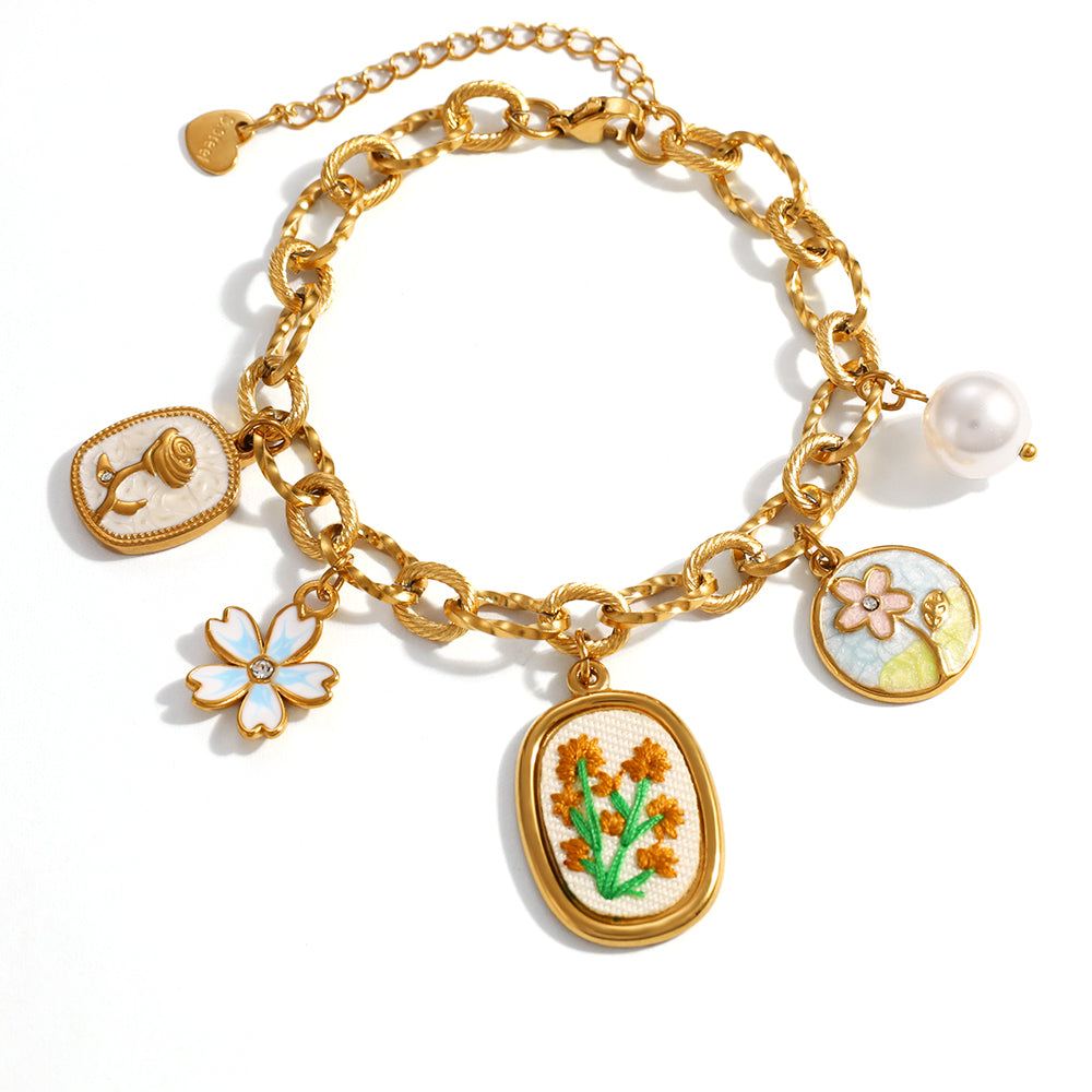 Bloom & Pearl Bracelet