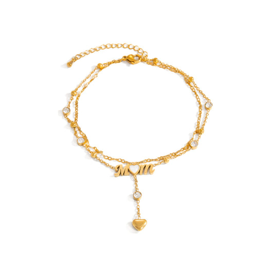 Mom's Love Anklet