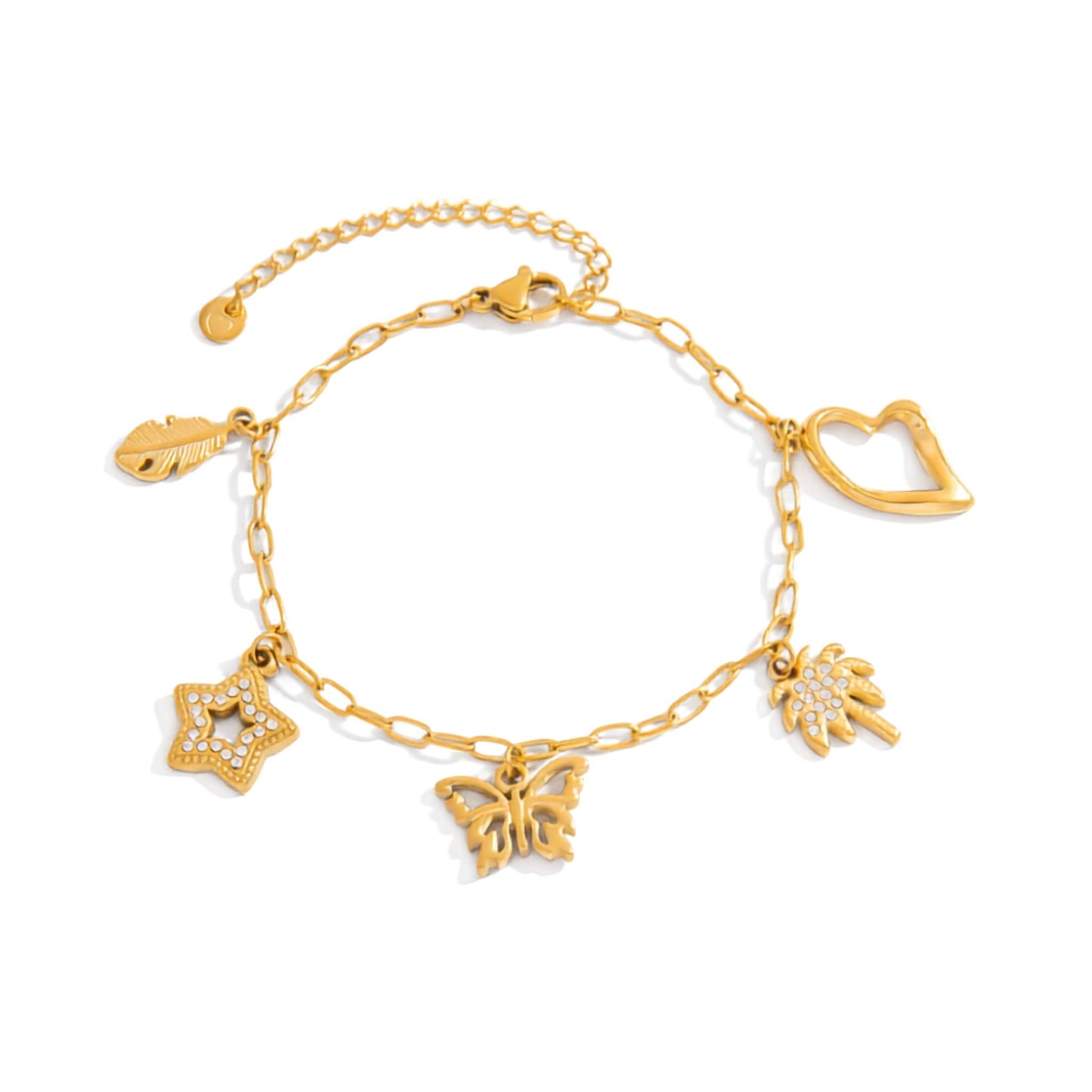 Wanderlust Charm Bracelet