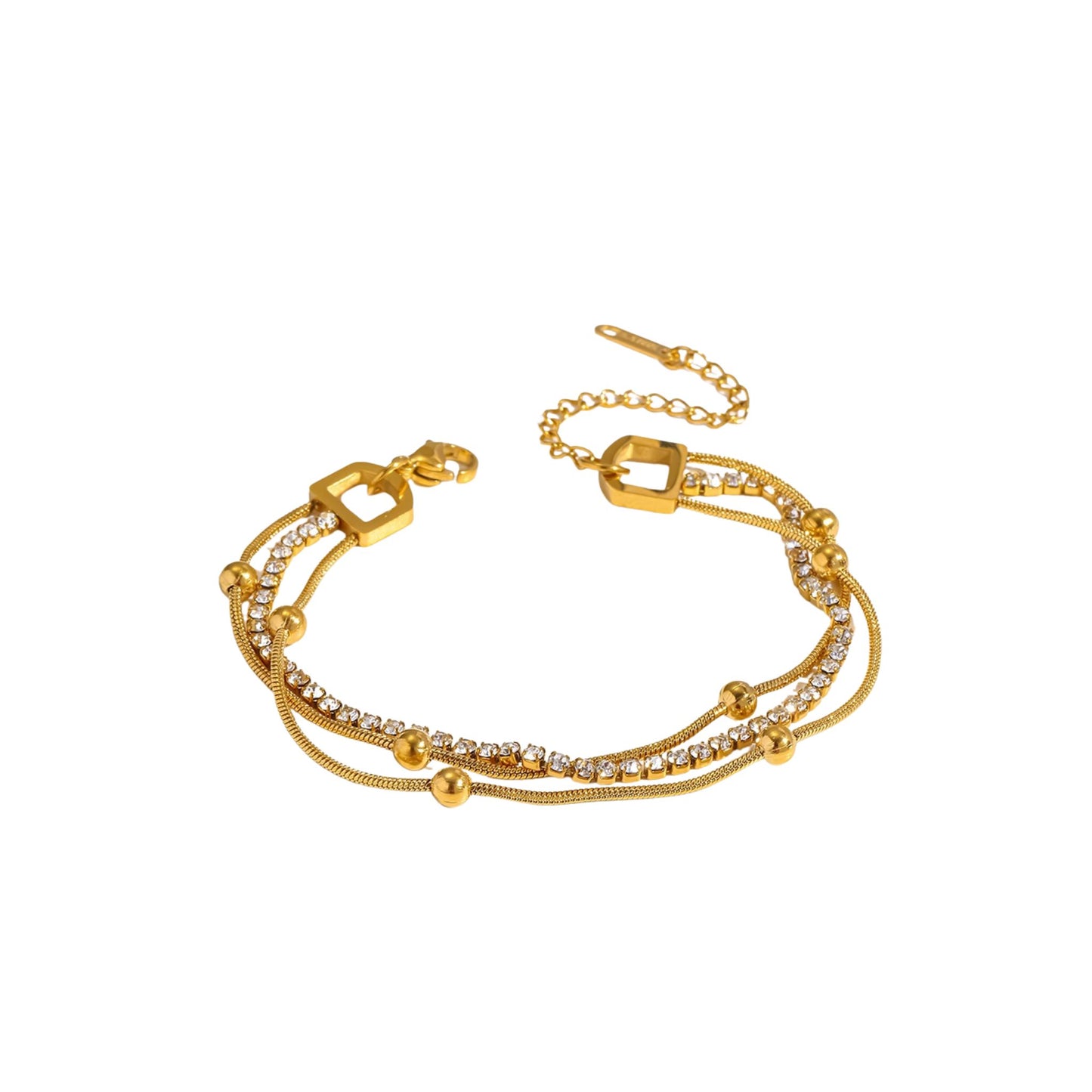 Radiant Triple Rope Bracelet