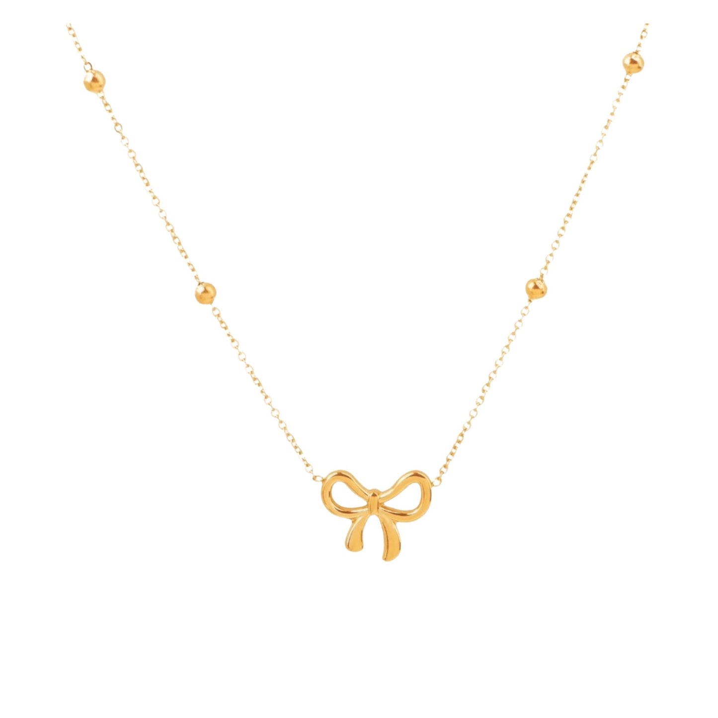 Amour Bow Necklace