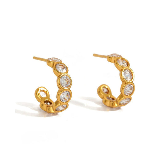 IVENA HOOP EARRING