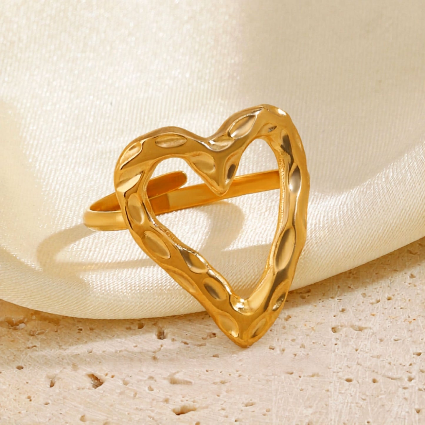 Molten Heart Ring